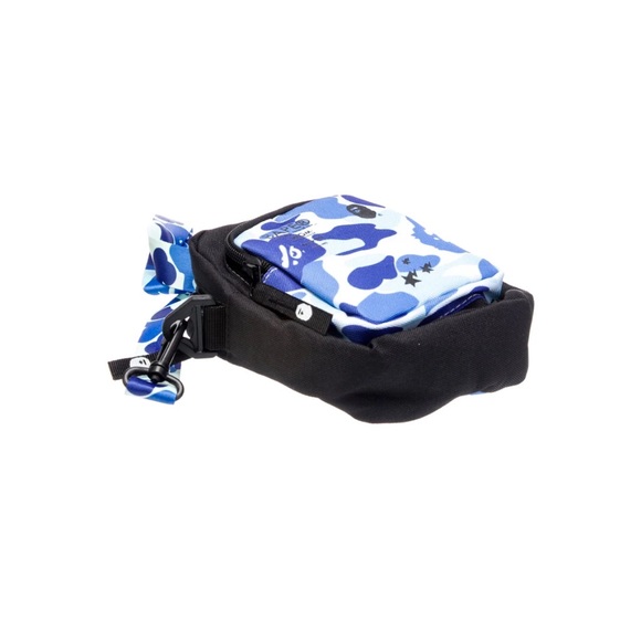 BAPE Blue ABC Camo Small Shoulder Bag Unisex (Brand New) - Picture 5 of 14
